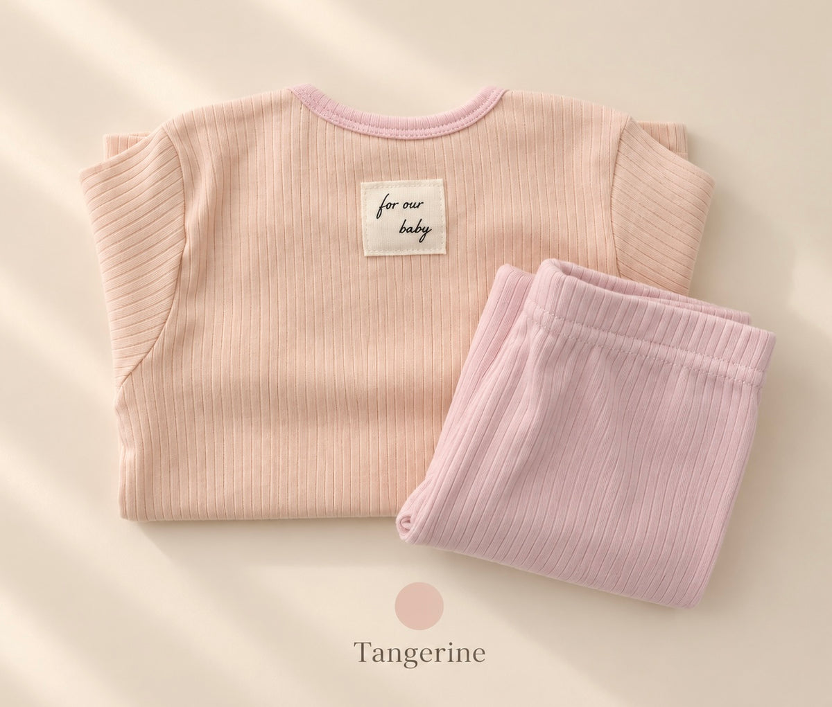 Ribbed Cotton Loungewear Set
