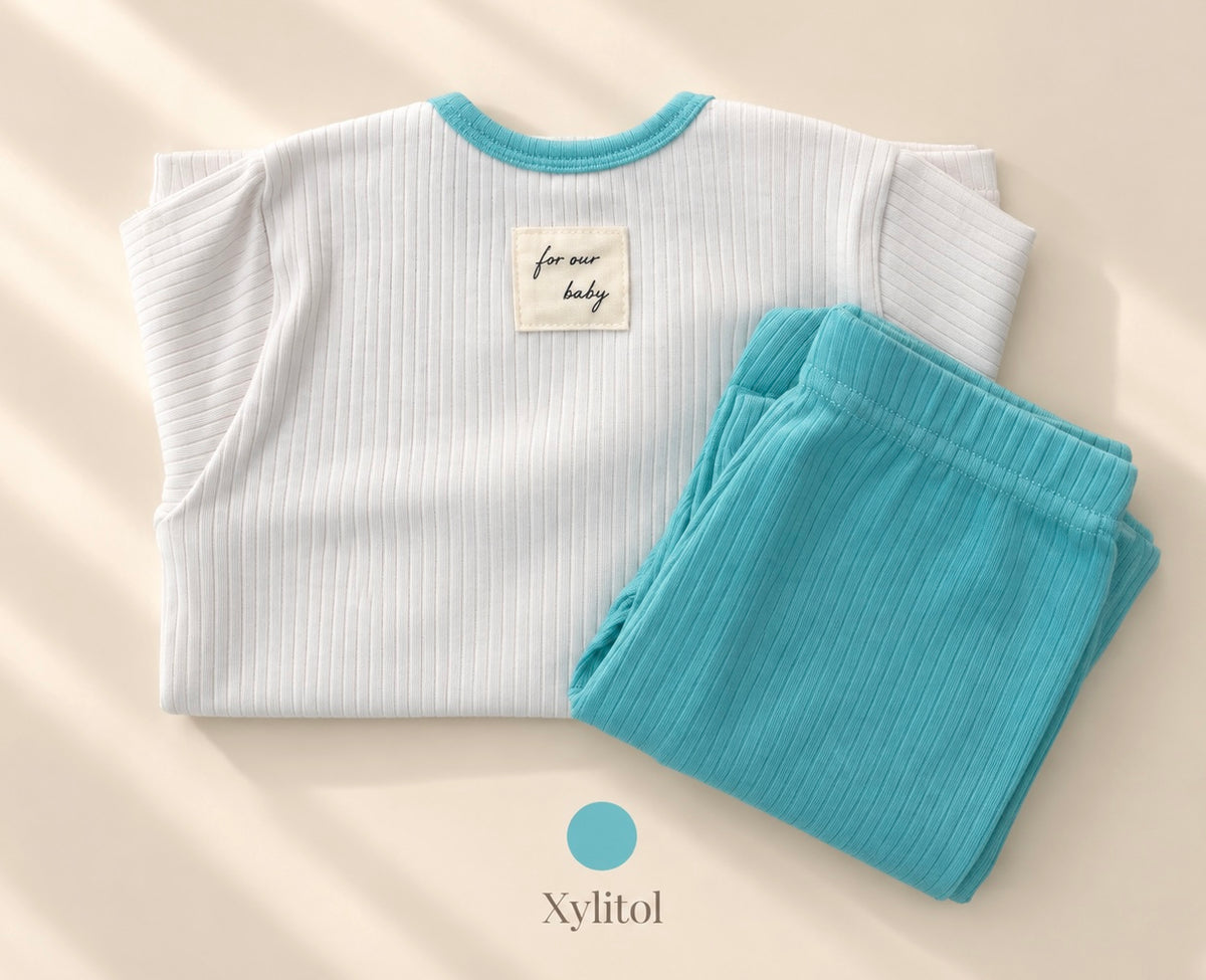 Ribbed Cotton Loungewear Set