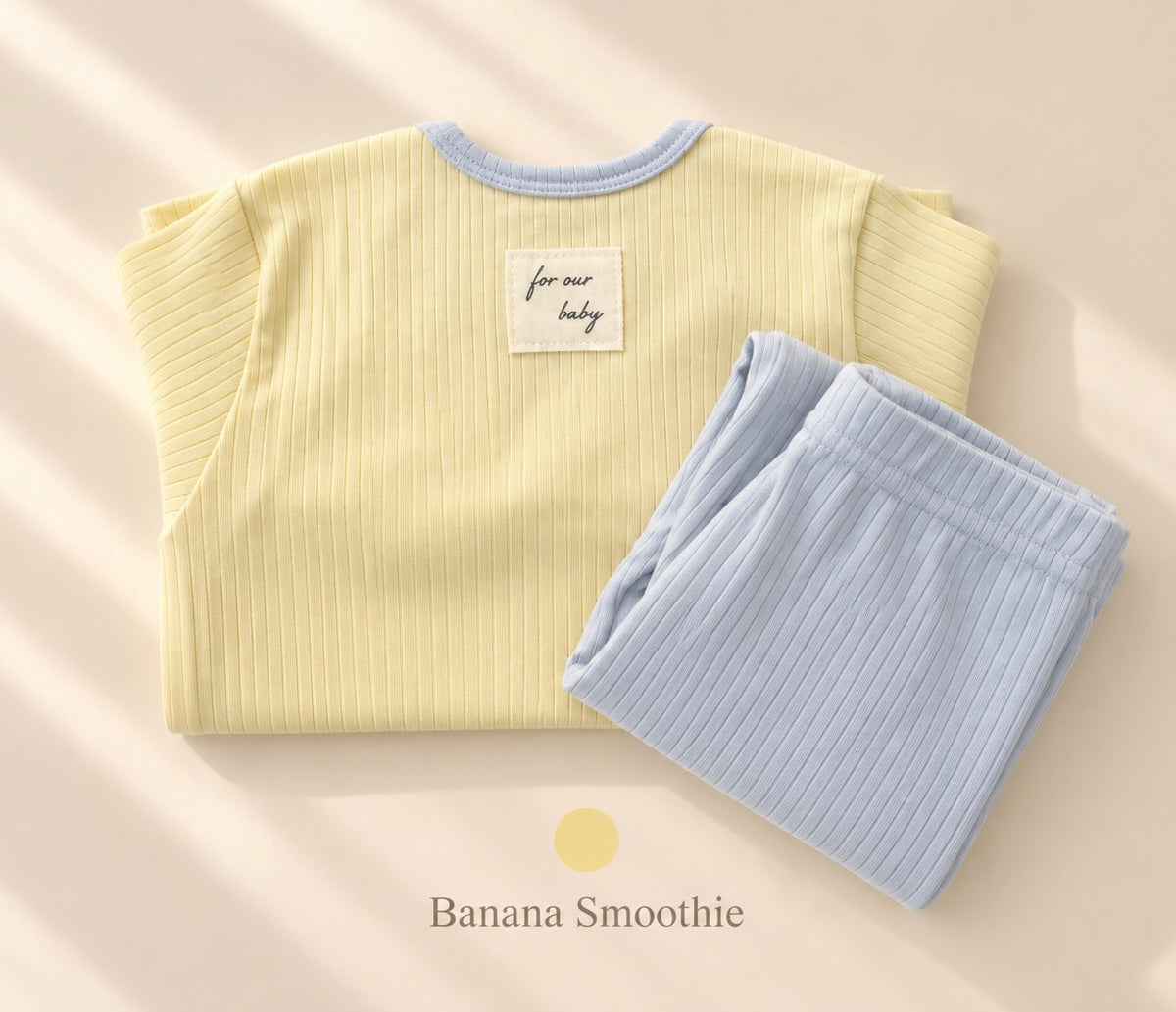 Ribbed Cotton Loungewear Set