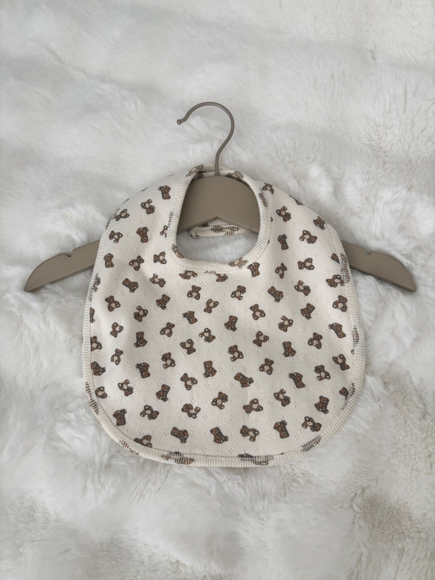 Premium Cotton Pointelle Baby Bib